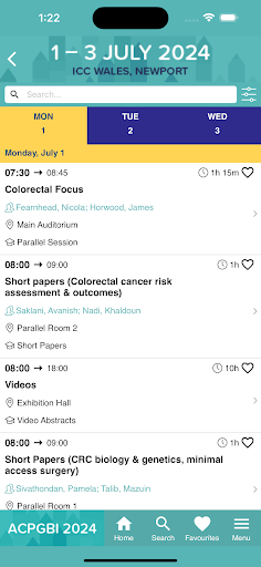 ACPGBI Annual Conference 2024 Screen 2