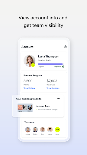 Screenshot of Wix Studio