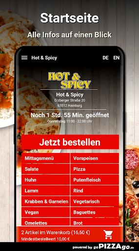 Hot - Spicy Hainburg Screen 2