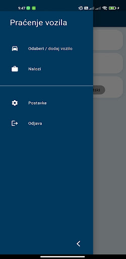 Praćenje transporta Screen 3