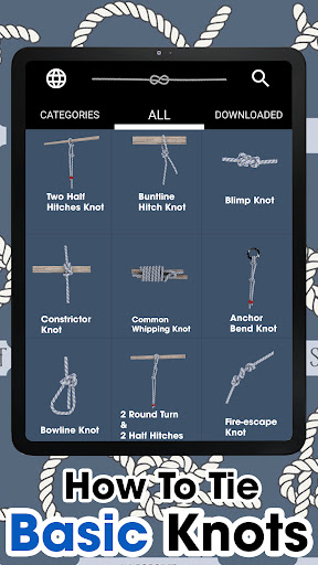 Tying 3D Animated Useful Knots