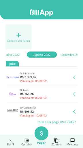 BillApp Screen 2