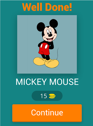 Cartoon Character Quiz Game