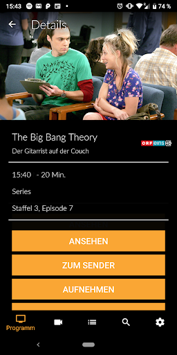 Android application kabelplus MAGIC TV screenshort