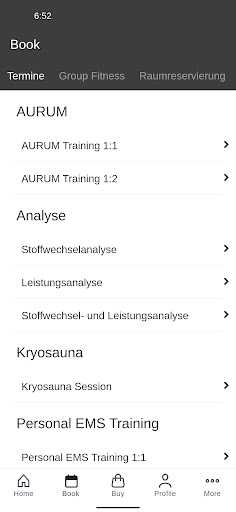 StrongFit Screen 2