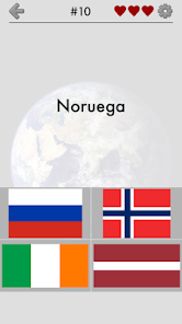 Screenshot 6 Banderas Quiz: Los Continentes android