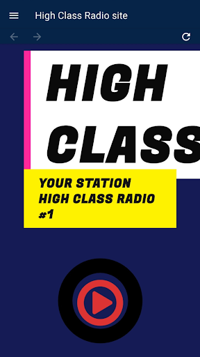 High class radio Screen 2