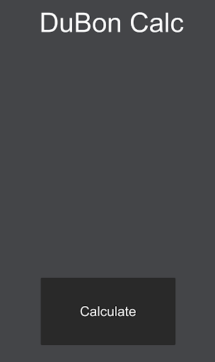 Android application Dubon Calc screenshort