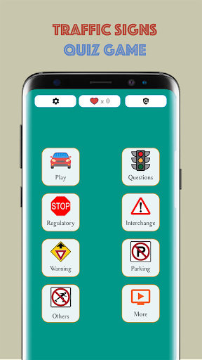 Android application Traffic Signs Game: Road sign screenshort