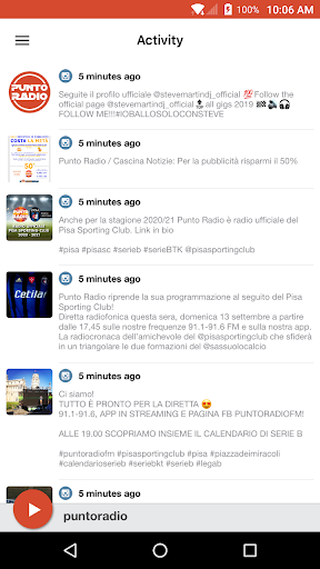 puntoradio Screen 2