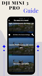 DJI Mini Pro 3 Guide 3 APK + Mod (Free purchase) for Android