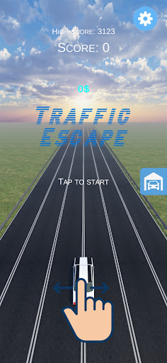 Android application Traffic Escape screenshort