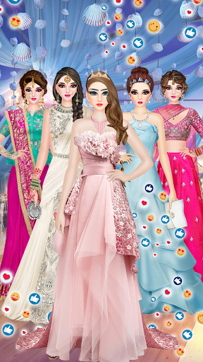 Dress Up Girls Makeup Game Screen 2