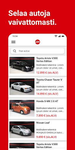 JDM Outlet Screen 2