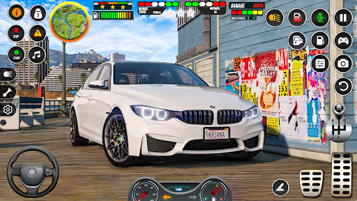 Classic Car Drive Parking Game Screen 2