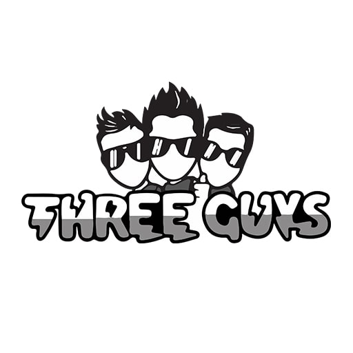 Three Guys logo