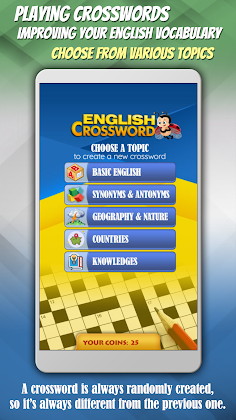 English Crossword - Screenshot 1