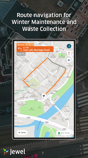 Android application Jewel Route Navigation screenshort