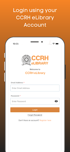Android application CCRH eLibrary screenshort