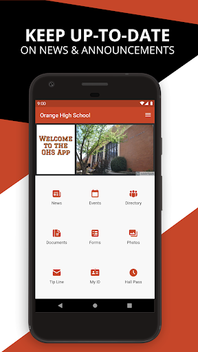 Android application Orange High School Panthers screenshort