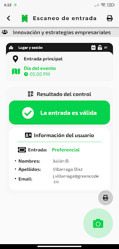 Ticketcode Organizadores Screen 3