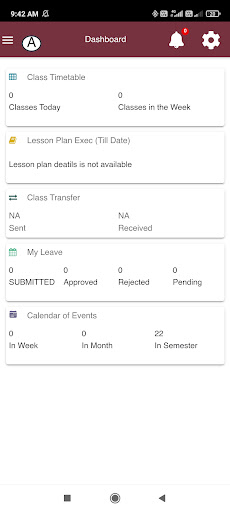 Android application LMET screenshort