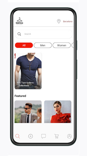 Android application Lendress screenshort