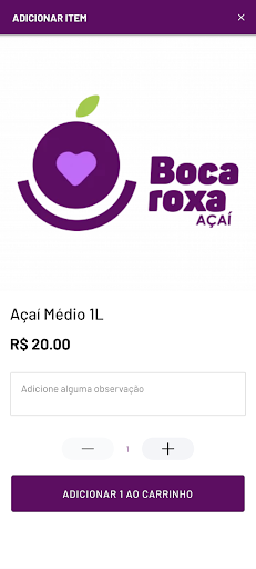 Açaí Boca Roxa Screen 3