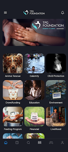 Android application TPG Foundation screenshort