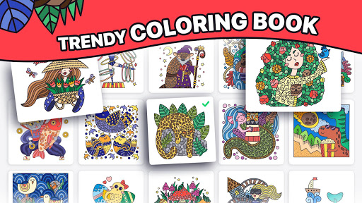 Download Batiq Coloring Book By Number Color Therapy App Store Data Revenue Download Estimates On Play Store