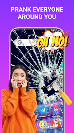 Broken Screen Funny Prank