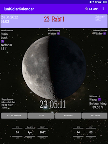 Captura de Pantalla 10 Calendario solar lunar android