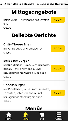 Galaxyfood Lieferservice Screen 3