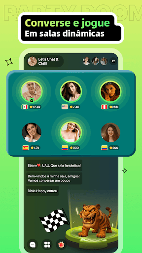 Recho-Live,Chat ao Vivo e Sala screenshot 4