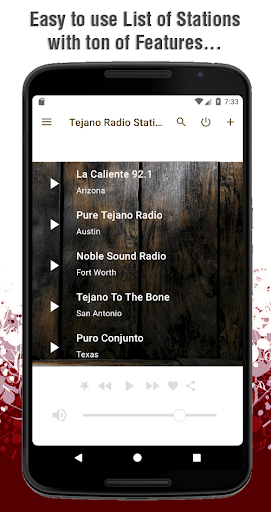 Tejano Radio Stations Screen 2