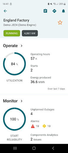myPlant APM Screen 3