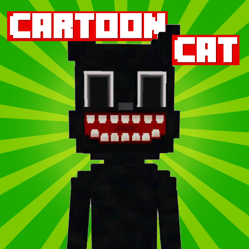 Cartoon Cat Mod for MCPE Logo
