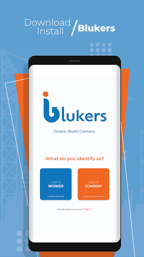 Android application Blukers screenshort