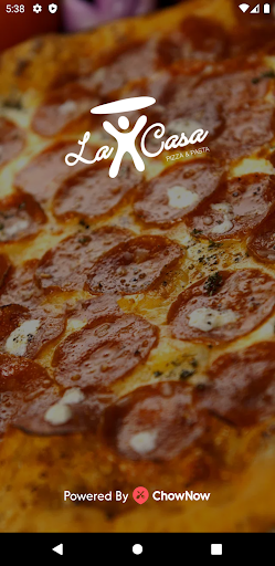 Android application La Casa Pizza & Pasta screenshort