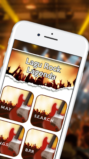 Android application Lagu Rock Legend screenshort