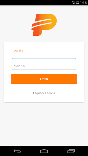 Android application SMT Inova Logística screenshort