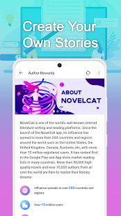 NovelCat - Reading & Writing Screenshot