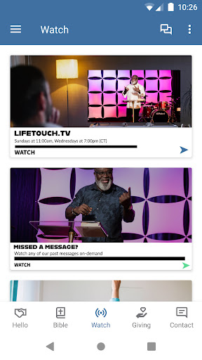 Life Touch Community Church Screen 2