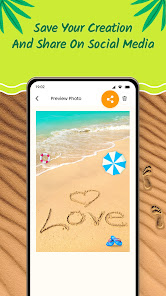 Captura de Pantalla 7 Draw Beach Sand Name Art android