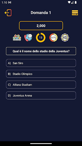 Anteprima dell'app