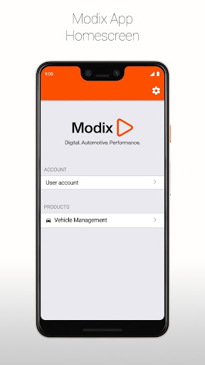 Android application Modix screenshort