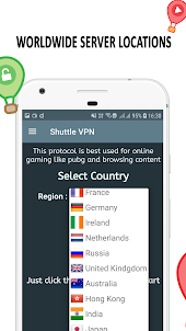 Shuttle VPN - VPN segura, fast