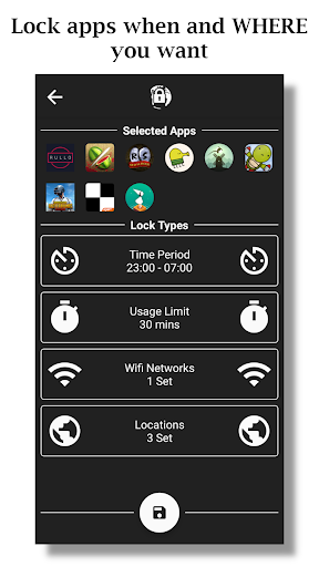 Geo Lock - App Blocker Screen 2