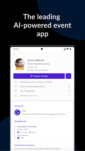 Android application ITG Events screenshort