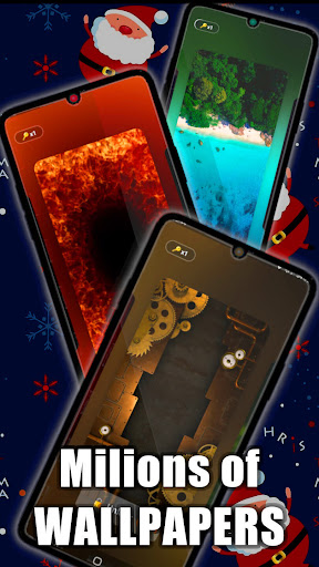 Santa Live Wallpaper Screen 2